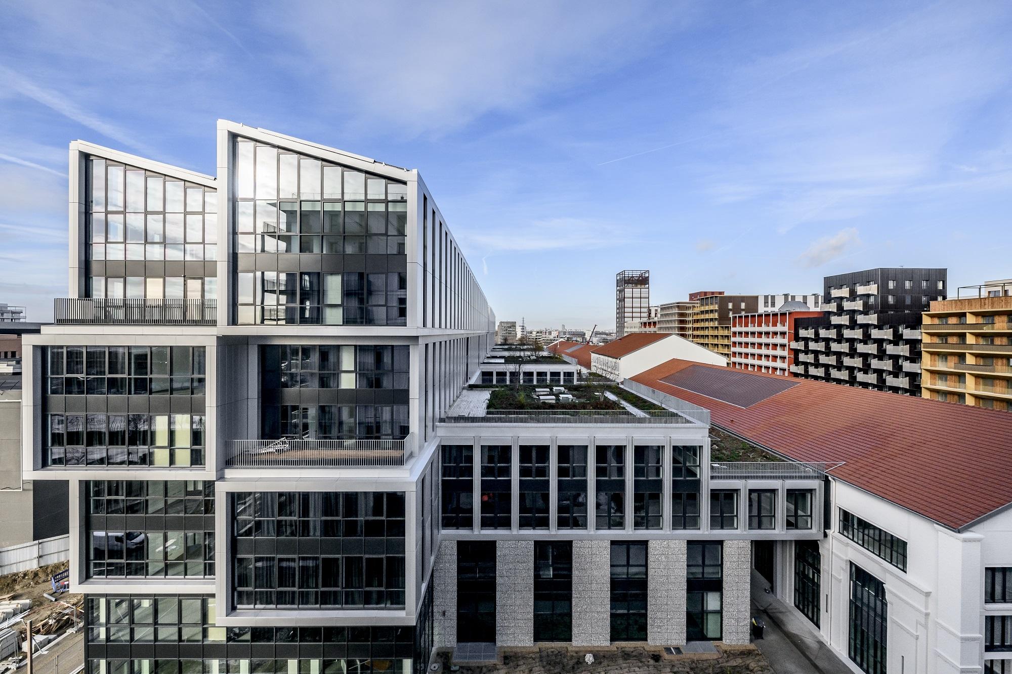 vue universeine saint denis village des athètes 