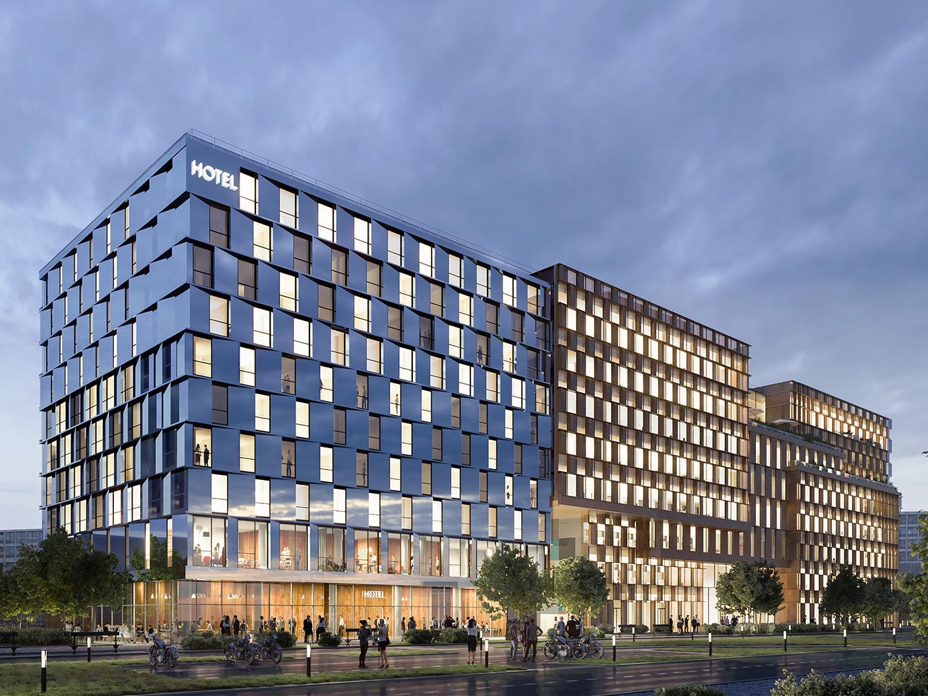 Nanterre - Okko Hôtels ©3XN Architects