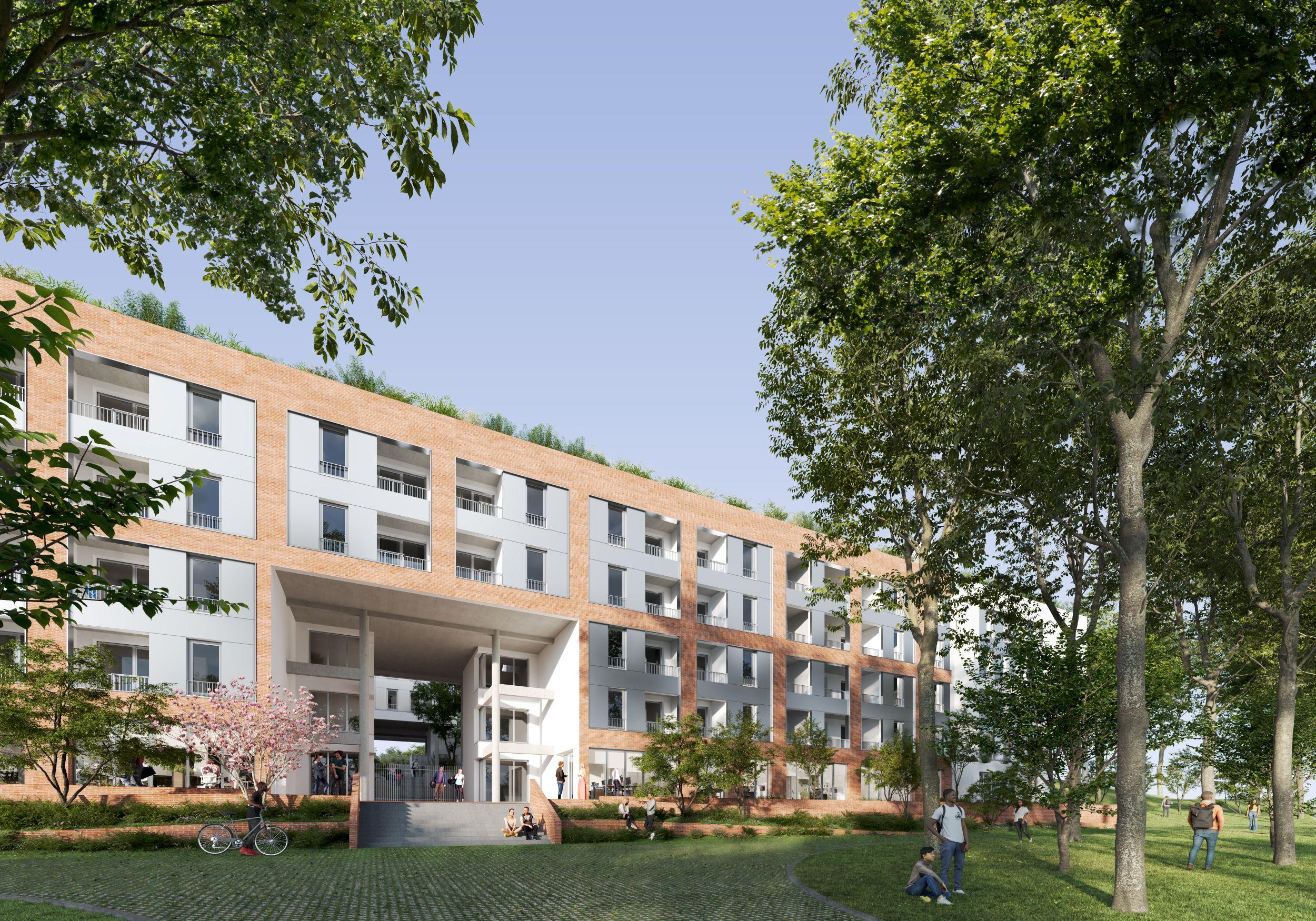 ©Tersud VINCI Immobilier - Atelier des Chimères_Façade_Sud