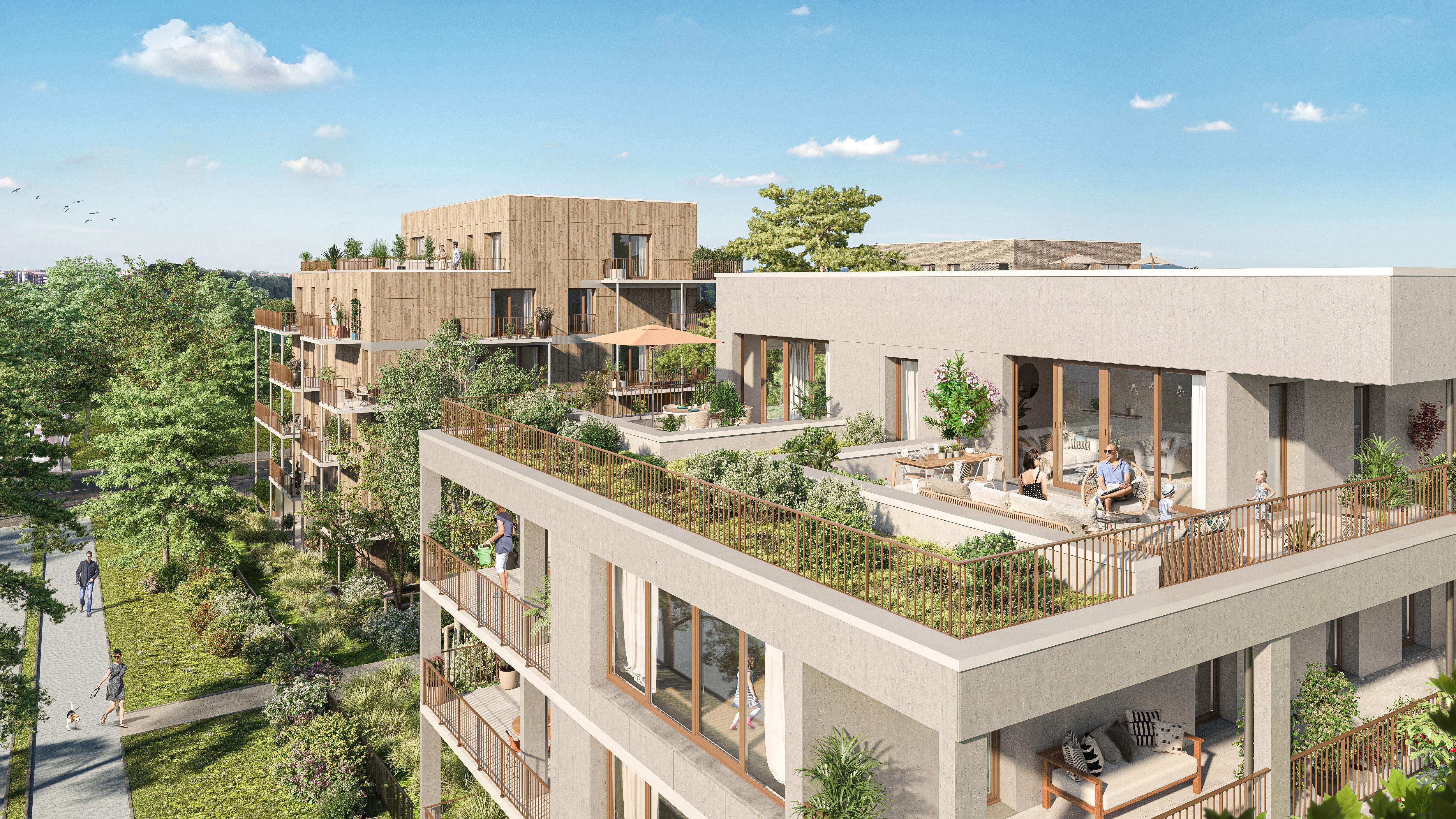 La résidence l'Archipel © O Architectes 